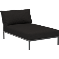 HOUE LEVEL 2 Chaise Longue - Sunbrella Heritage - Char