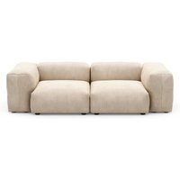 vetsak Small 2-zitsbank - Cord Velours zand