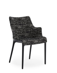 Kartell Eleganza Nia stoel - zwart - Melange zwart
