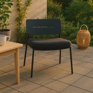 Nohr Loungestoel 'Adon' kleur Zwart