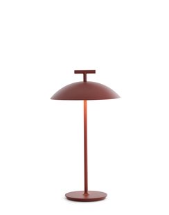 Kartell Mini Geen A oplaadbare lamp - baksteenrood