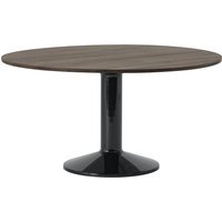 Muuto Midst Tafel - dark oiled oak/black - Ø 140 cm