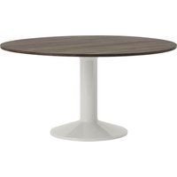 Muuto Midst Tafel - dark oiled oak/grey - Ø 140 cm