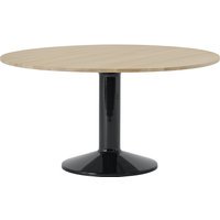 Muuto Midst Tafel - Oiled Oak/Black - Ø 140 cm