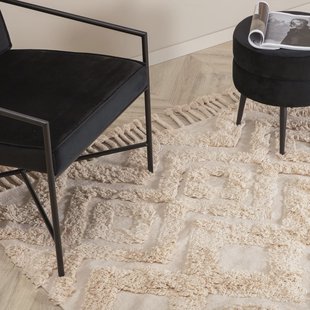 Nohr Vloerkleed 'Isidra' 200 x 300cm, kleur Beige
