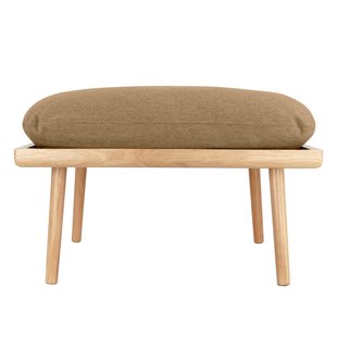 UMAGE Lounge Around Shuffle Poef - eiken - sugar brown