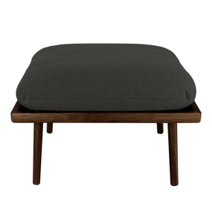 UMAGE Lounge Around Shuffle Poef - eiken donker - shadow