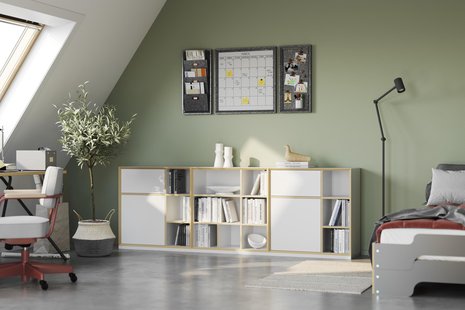 Müller Möbelwerkstätten Vertiko Ply combinatie 4