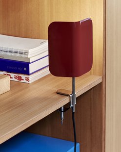 HAY Apex Clip klemlamp - maroon red
