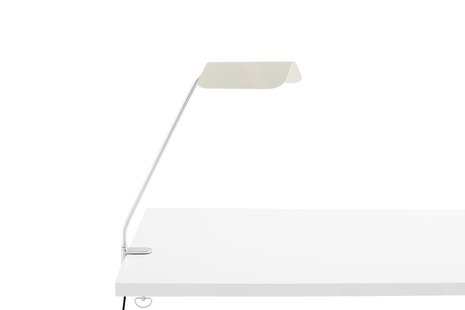 HAY Apex Desk Clip Klemlamp - oyster white