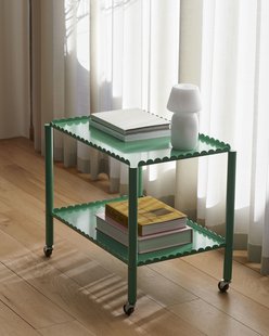 HAY Arcs Trolley Serveerwagen - steel blue - laag