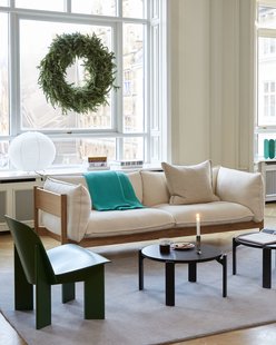 HAY Chisel Lounge Sessel - ungepolstert - black