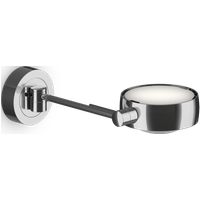 Occhio Wandlamp Sento Letto E - chroom glans - rechts - zonder Occhio Air - 20 cm