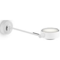 Occhio Wandlamp Sento Letto E - wit mat - rechts - zonder Occhio Air - 30 cm