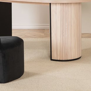 Nohr Vloerkleed 'Demetrious' Wol, 200 x 300cm, kleur Wit