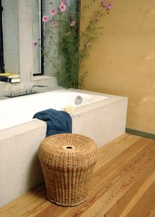 Richard Lampert E 14 rotan kruk - licht