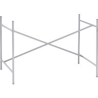 Richard Lampert Eiermann 1 tafelframe - silber RAL 9006 - middelste stut - 110 x 66 cm - zonder verlenging (hoogte 66 cm)