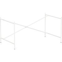 Richard Lampert Eiermann 2 tafelframe - wit - excentrische stut - 100 x 66 cm - zonder verlenging (hoogte 66 cm)