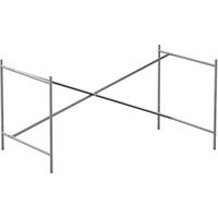 Richard Lampert Eiermann 2 tafelframe - verchroomd - middelste stut - 135 x 78 cm - zonder verlenging (hoogte 66 cm)