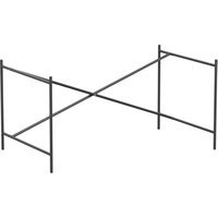 Richard Lampert Eiermann 2 tafelframe - zwart - excentrische stut - 135 x 78 cm - zonder verlenging (hoogte 66 cm)