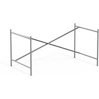 Richard Lampert Eiermann 2 tafelframe - verchroomd - excentrische stut - 135 x 78 cm - zonder verlenging (hoogte 66 cm)