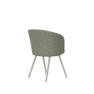Vitra Mikado fauteuil aluminium frame - Nubia ivoor/bos