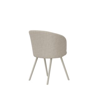 Vitra Mikado fauteuil aluminium frame - Savana parelmoer melange