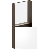 Richard Lampert OneTwo 60 spiegel - donker brons - met klep