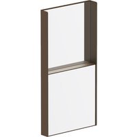 Richard Lampert OneTwo 60 spiegel - donker brons - zonder klep