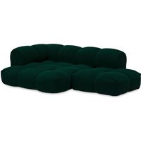 Objekte unserer Tage zander Sofa Design 06 links (3--zit) - Vidar 1062 Dennengroen