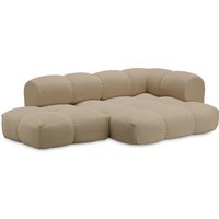 Objekte unserer Tage zander Sofa Design 06 rechts (3--zit) - Hug Me 071 Sand