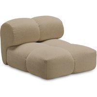 Objekte unserer Tage zander Sofa Loungechair - Hug Me 071 Sand