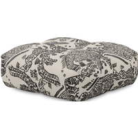 Objekte unserer Tage zander Sofa Poef Large - Tiger Mountain Col. 001 black/white