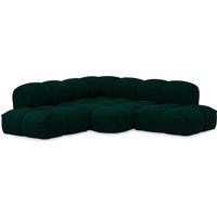 Objekte unserer Tage zander Sofa Design 10 (4 -zit) - Vidar 1062 Dennengroen