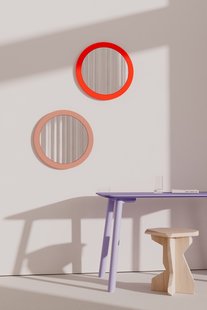 Objekte unserer Tage LORENZ Spiegel - Essen felrood