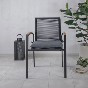 Nohr Tuinstoel 'Marye' kleur Zwart