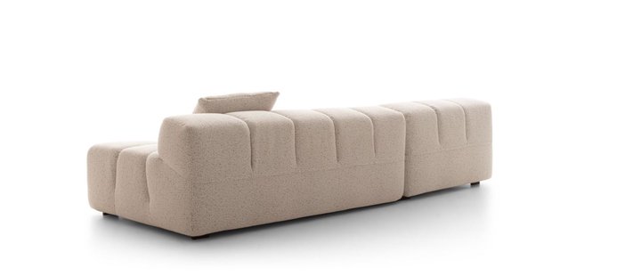 B&B Italia Tufty-Time rechte bank - sambuco wit