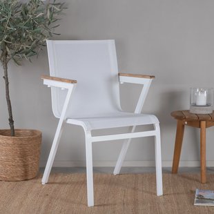 Nohr Tuinstoel 'Constantina' kleur Wit