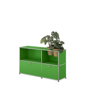 USM Haller A world of plants dressoir 2x2 - 2 potten - 28 groen