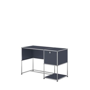 USM Haller Bureau met klepdeur - 33 antracietgrijs