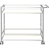 USM Haller Bartrolley - 24 zuiverwit