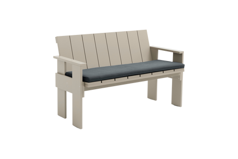 HAY Zitkussen voor Crate Dining Bench - antraciet