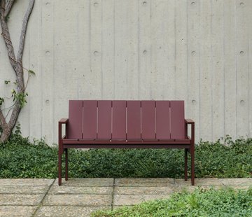 HAY Crate Eetkamerbank - iron red