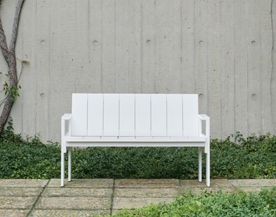 HAY Crate Eetkamerbank - white