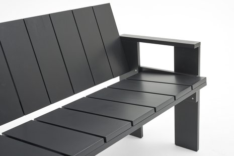 HAY Crate loungebank - black