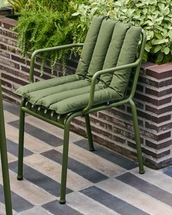 HAY Palissade Zacht Gewatteerd Kussen voor Stoel en Armstoel - olijf