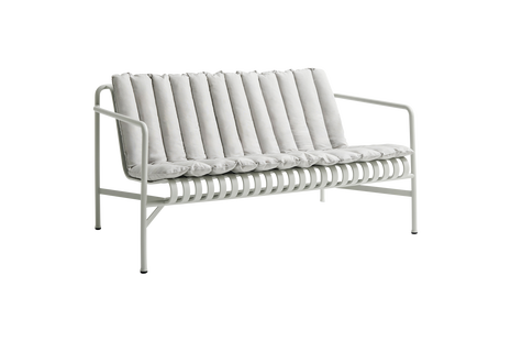 HAY Palissade Soft Gewatteerd kussen voor loungebank - grijs