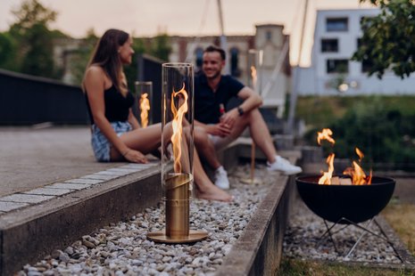 Höfats SPIN 900|1200 tafelhaard - goud - Ø 12 cm