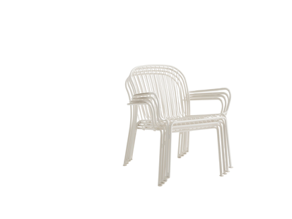 &Tradition Thorvald Outdoor Loungestoel SC101 - ivory