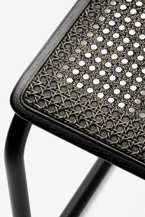 Thonet S 32 V Stoel donker gemêleerd - black